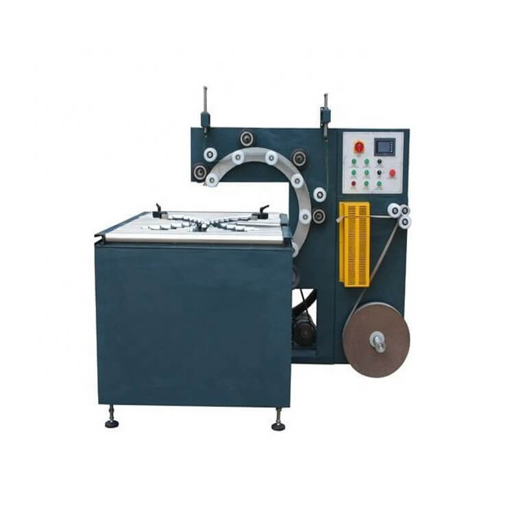 What is the coil and reel wrapping machine?