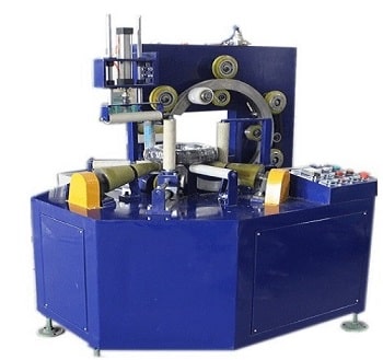 Cable coil wrapper cable reel wrapping machine