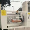 Protective film and tape wrapping machine for PVC pipes