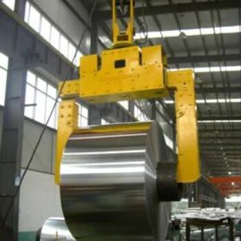 Steel coil clamp