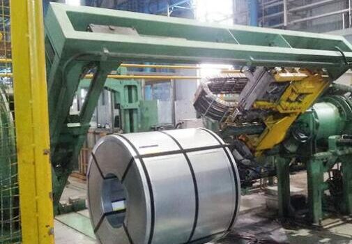automatic steel coil packaging machine-steel coil strapping machine