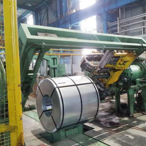 automatic steel coil packaging machine-steel coil strapping machine